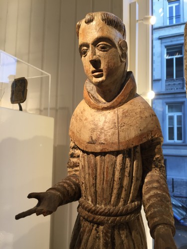 Moine Franciscain (Allemagne, vers 1500) - Art sacré, objets religieux Style Moyen Âge