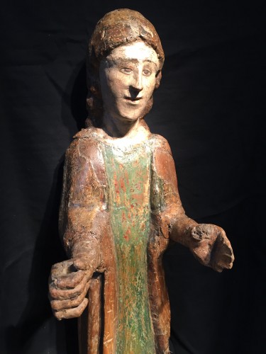 Moyen Âge - Jeune Saint, Italie, Ombrie XIVe siècle