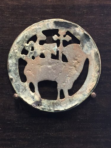 Médaille en bronze avec Agnus Dei, XVe siècle - Seghers & Pang Fine Arts