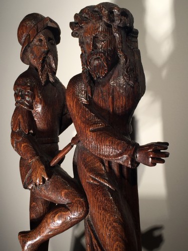 Christ sur le chemin du calvaire - Pays-Bas, XVIe siècle - Seghers & Pang Fine Arts