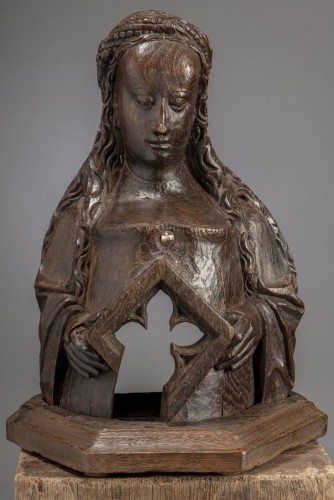 XVIe siècle et avant - Buste Reliquaire (Flandres, ca1500)