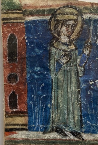XIe au XVe siècle - Illustration de manuscrit (Italie, 1270-1280)
