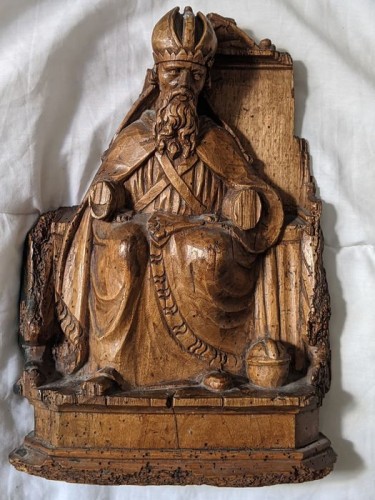 Antiquités - Relief de Dieu le Père, France 16e siècle
