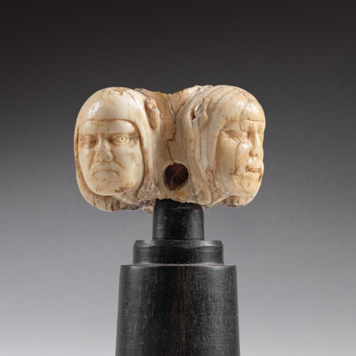 Pommeau de marotte de bouffon (Flandres, ca 1500) - Seghers & Pang Fine Arts