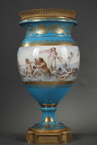 Antiquités - Paire de vases Neptune et Vénus, France circa 1880