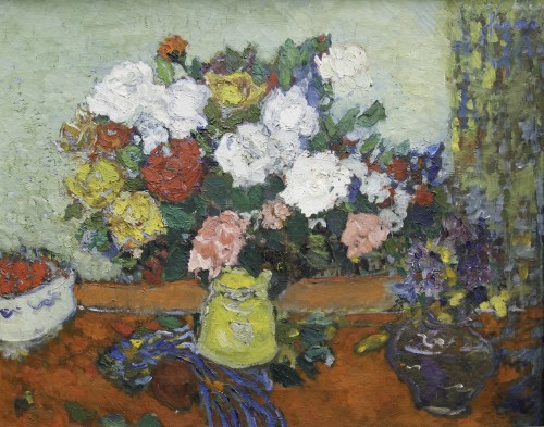 Jean FUSARO (1925 -) - Bouquet de roses