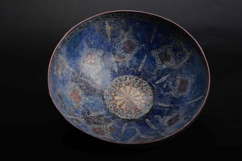 Coupe en céramique finement peinte, Perse XVIe siècle - Céramiques, Porcelaines Style 