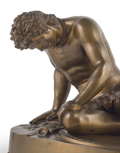 Le Galate mourant - Benedetto Boschetti (1820 - 1860) - Sculpture Style Louis-Philippe