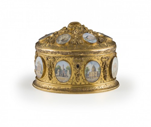 Coffret à bijoux signé Tahan Paris - Vivioli Arte Antica