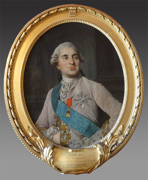 Louis XVI - Joseph Siffrein-Duplessis - Versailles