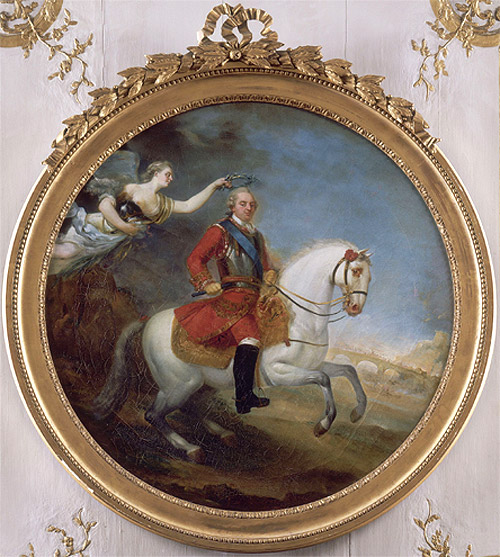 Portrait équestre de Louis XVI