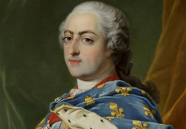 Portrait de Louis XV roi de France