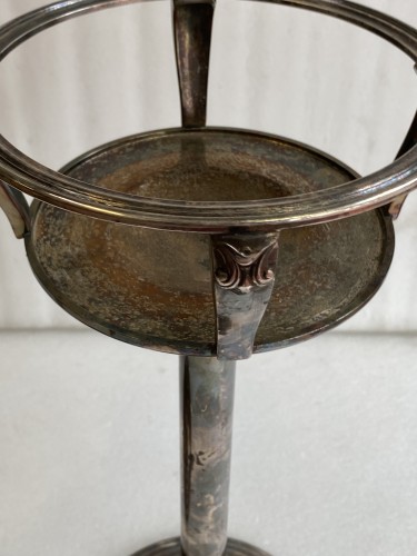 Paire de serviteurs de seaux à champagne en métal argenté de la Maison Sambonet 1950 - Argenterie et Arts de la table Style Années 50-60