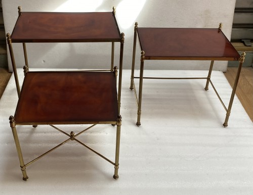 Furniture  - Serie 3 Nesting Tables Maison Baguès  1970