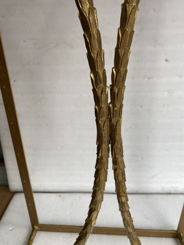 Furniture  - Maison Charles - Bronze Coffee Table Palm Tree Model