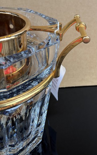 Glass & Crystal  - Baccarat - Champagne Bucket “Harcourt” Model Circa 1970