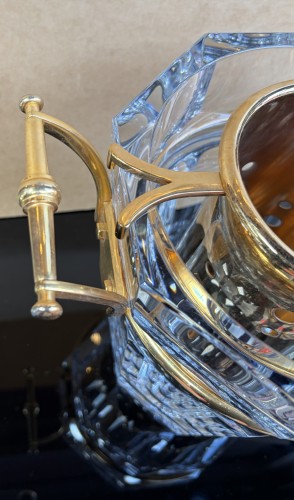 Antiquités - Baccarat - Champagne Bucket “Harcourt” Model Circa 1970