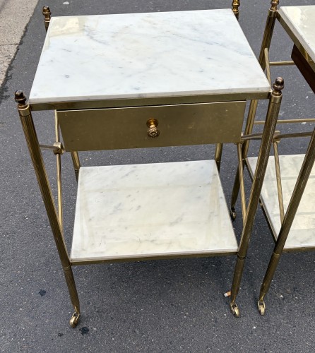 Pair of Side Tables - Maison Baguès 1970 - Furniture Style 50