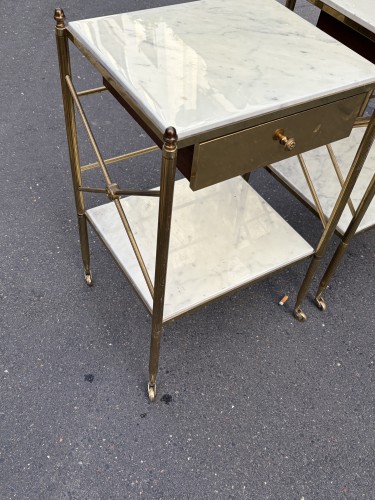 Furniture  - Pair of Side Tables - Maison Baguès 1970