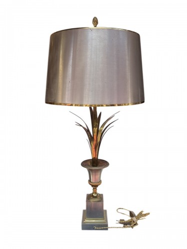 Maison Charles - Lampe vase Médicis en bronze circa 1970