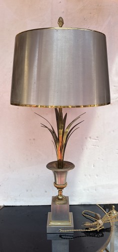 Maison Charles - Lampe vase Médicis en bronze circa 1970 - Luminaires Style Années 50-60