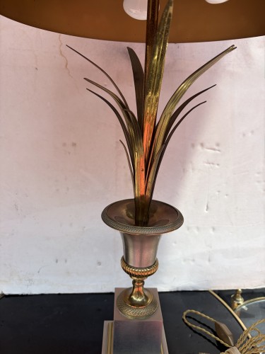 Maison Charles - Lampe vase Médicis en bronze circa 1970 - ABC Pascal