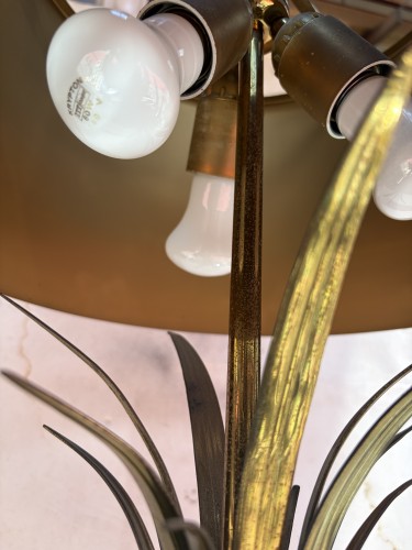 Années 50-60 - Maison Charles - Lampe vase Médicis en bronze circa 1970
