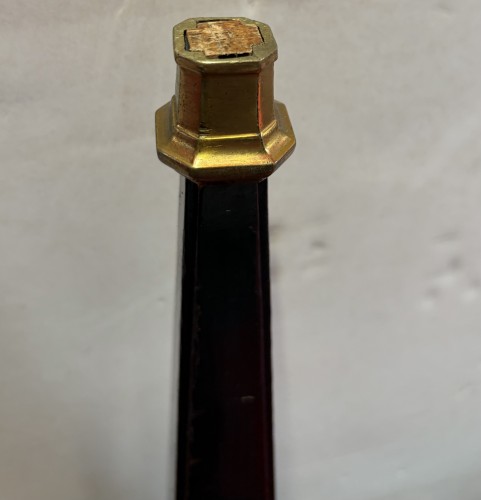 - Gerard MILLE pour Maison Jansen - Table basse en bois laqué noir vers 1950/70