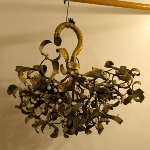 &quot; mistletoe &quot; Chandelier circa 1900 - Lighting Style Art nouveau