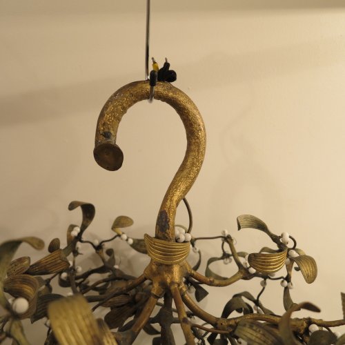 Lighting  - &quot; mistletoe &quot; Chandelier circa 1900