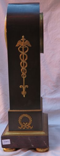 Directoire - 1795&#039; Clock Time Period Directory has l Ouroboros in Bronze 2 Colour