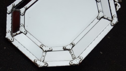 Mirrors, Trumeau  - Mercury-tin mirror circa 1820/50 