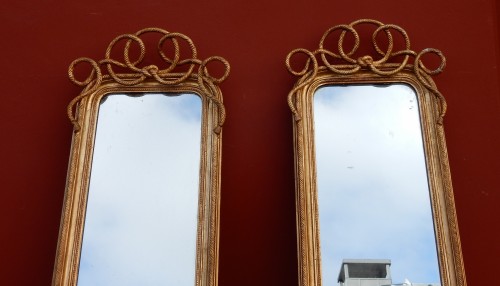 Mirrors, Trumeau  - Pair of Mercury Mirrors circa 1850/80 