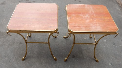 1970 &#039;Pair of Octagonal Pedestals Jacques Charpentier - 50