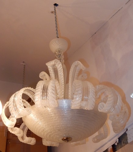 Antiquités - Lustre Jet d'eau - Barovier y Toso di, Murano Circa 1970