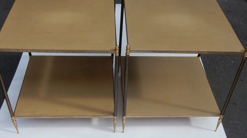 Furniture  - Pair of Sofa Side End Tables  Maison Jansen