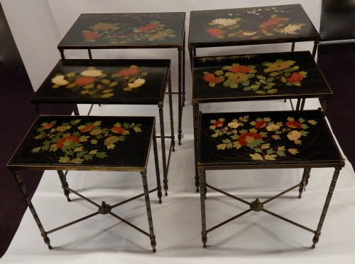 Furniture  -  Pair of of Nesting Tables - 1950/70&#039;