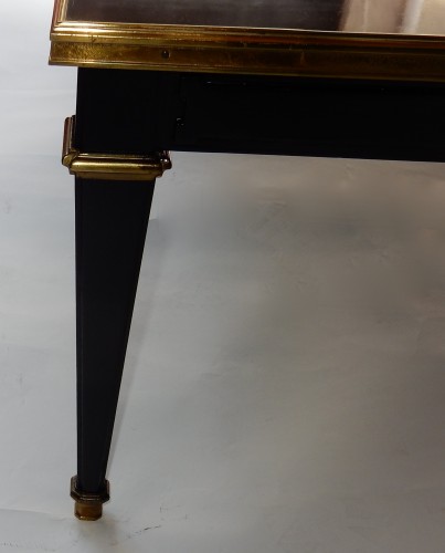Années 50-60 - 1950/70 Gerard MILLE Pour Maison Jansen - Table basse en bois laqué noir
