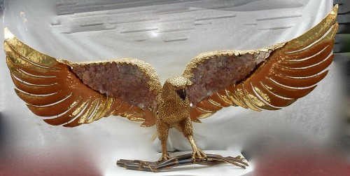 1970 &quot;Eagle Lamp&quot; Signée Isabelle Faure - Lighting Style 50