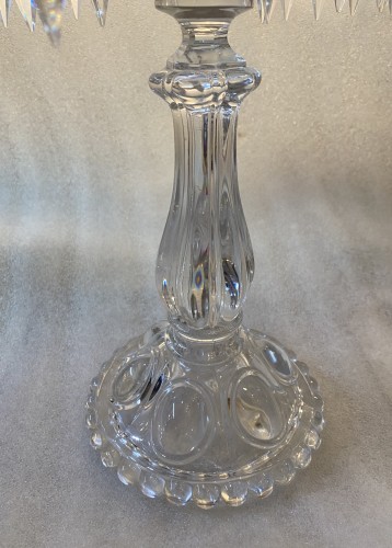 Baccarat - Pair of Crystal Candlesticks - 