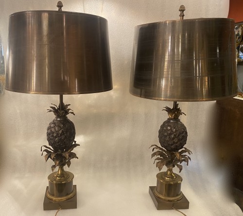 Charles & Fils - Paire de Lampes ou similaires ananas - ABC Pascal