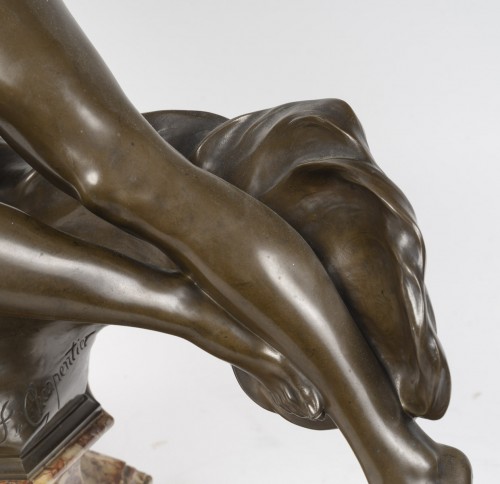 Sculpture Sculpture en Bronze - Félix Maurice CHARPENTIER (1858-1924), L’étoile filante
