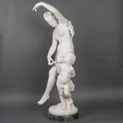 Emile BOISSEAU (1842-1923) l'Amour enchainé - Art nouveau