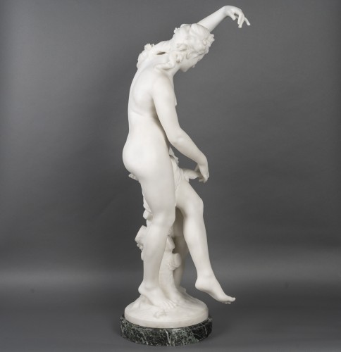 Art nouveau - Emile BOISSEAU (1842-1923) l'Amour enchainé