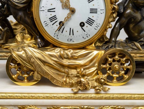 Horlogerie Pendule - Grande pendule de cheminée, Circa 1870