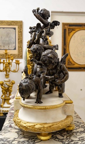Napoléon III - Grande pendule de cheminée, Circa 1870