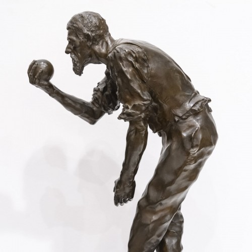 XIXe siècle - Joseph-Antoine BERNARD (1866-1931) Joueur de boules