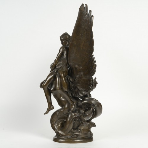 XIXe siècle - Denys Puech (1854-1942) La sirène