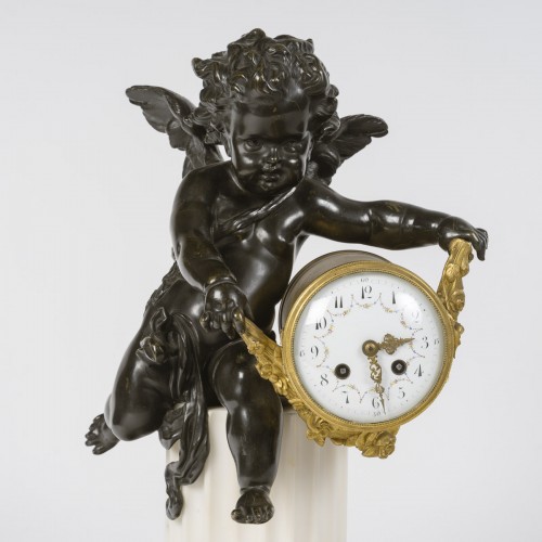 XIXe siècle - Grande garniture de cheminée d'époque Napoléon III, Circa 1855