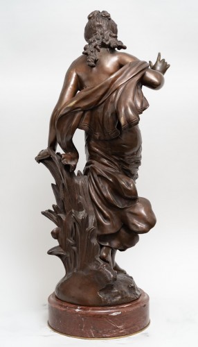 Art nouveau - Woman with a Bird - Auguste Moreau (1834 -1917) 